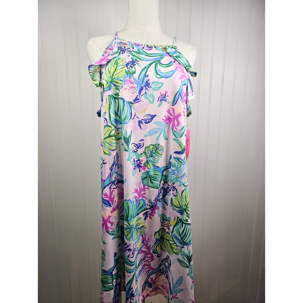 Lilly Pulitzer Billie Dress Mermaid in the Shade Amethyst Women's Size M NWT